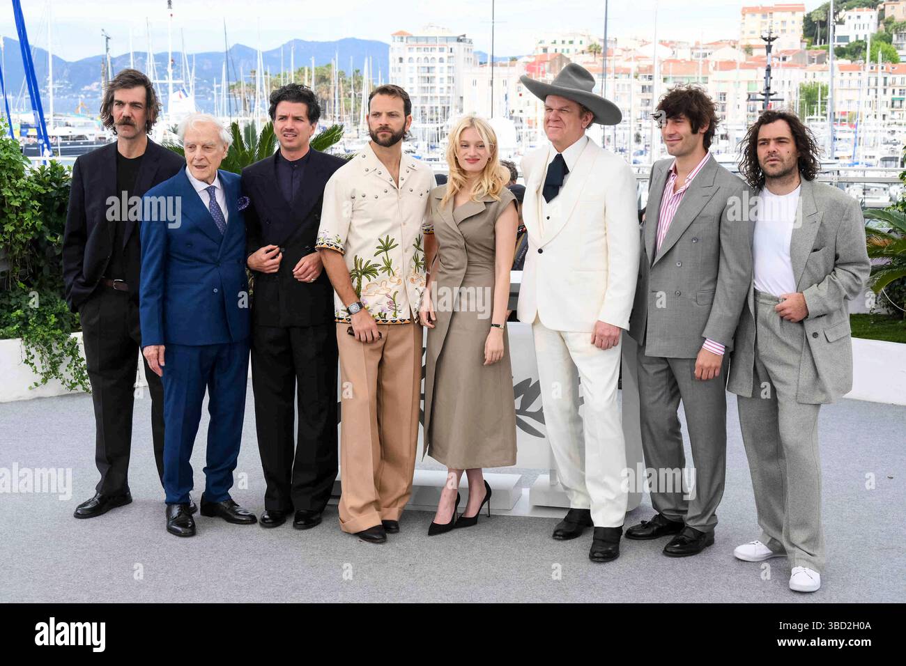 Italy. 22nd May, 2025. guest, Gianni Garko, Alessio Rigo de Righi ...