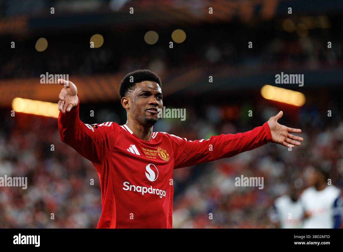 Amad Diallo Seen During UEFA Europa League 2025 Final Game Between Amad Diallo Seen During Uefa Europa League 2025 Final Game Between Tottenham Hotspur Fc And Manchester United Fc Maciej Rogowski 3BD2MTD