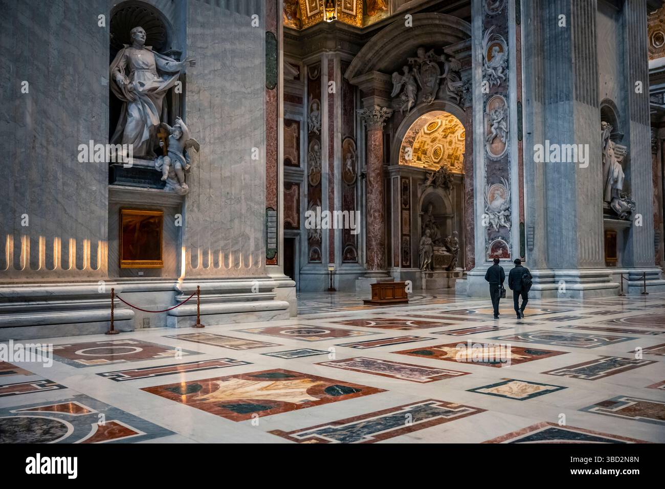 Saint Peter Rennaissance The interior of St. Peter's Basilica is filled with artworks created in ...