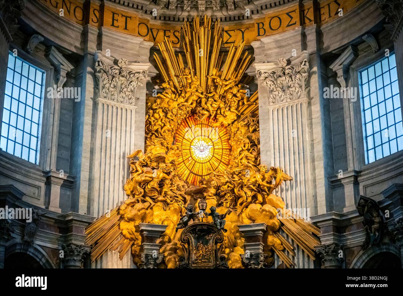 Saint Peter Rennaissance The interior of St. Peter's Basilica is filled with artworks created in ...