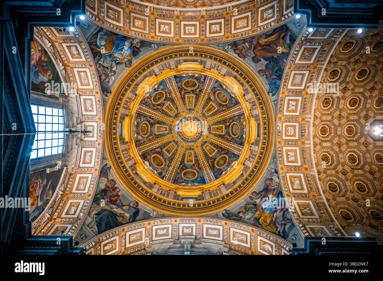 Saint Peter Rennaissance The interior of St. Peter's Basilica is filled with artworks created in ...