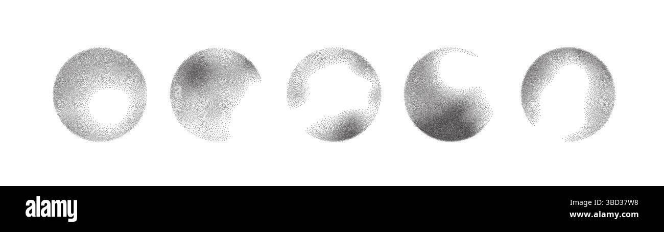 Spherical Spray Pattern Grain noise dot gradient with sphere pattern spray and sun brush ...
