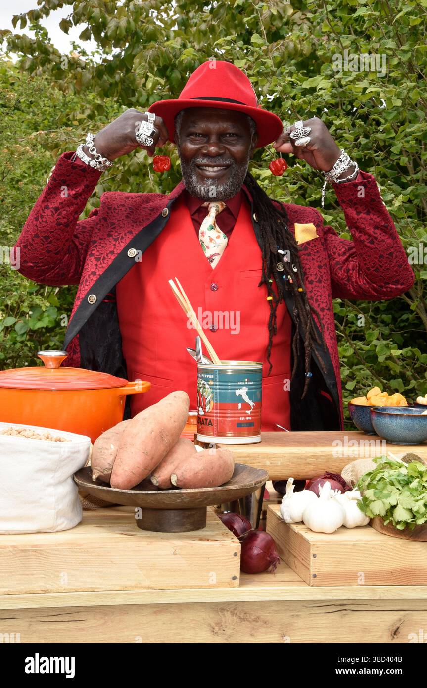 19 May 2025. London, UK. Levi Roots at the 2025 RHS Chelsea Flower Show ...