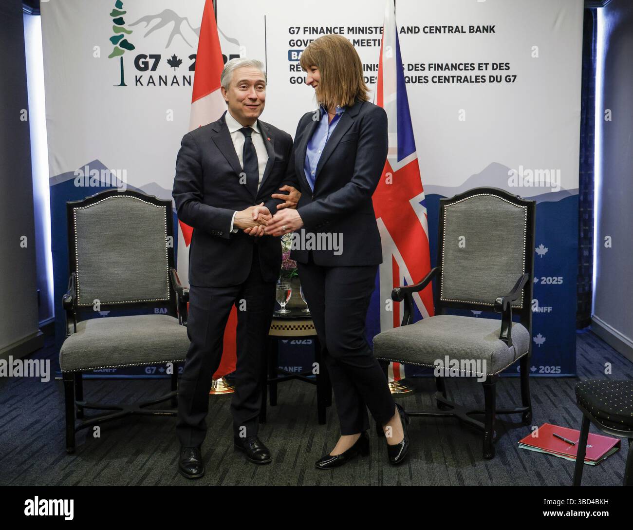 Banff, Canada. 22nd May, 2025. Canada's Finance Minister Francois ...