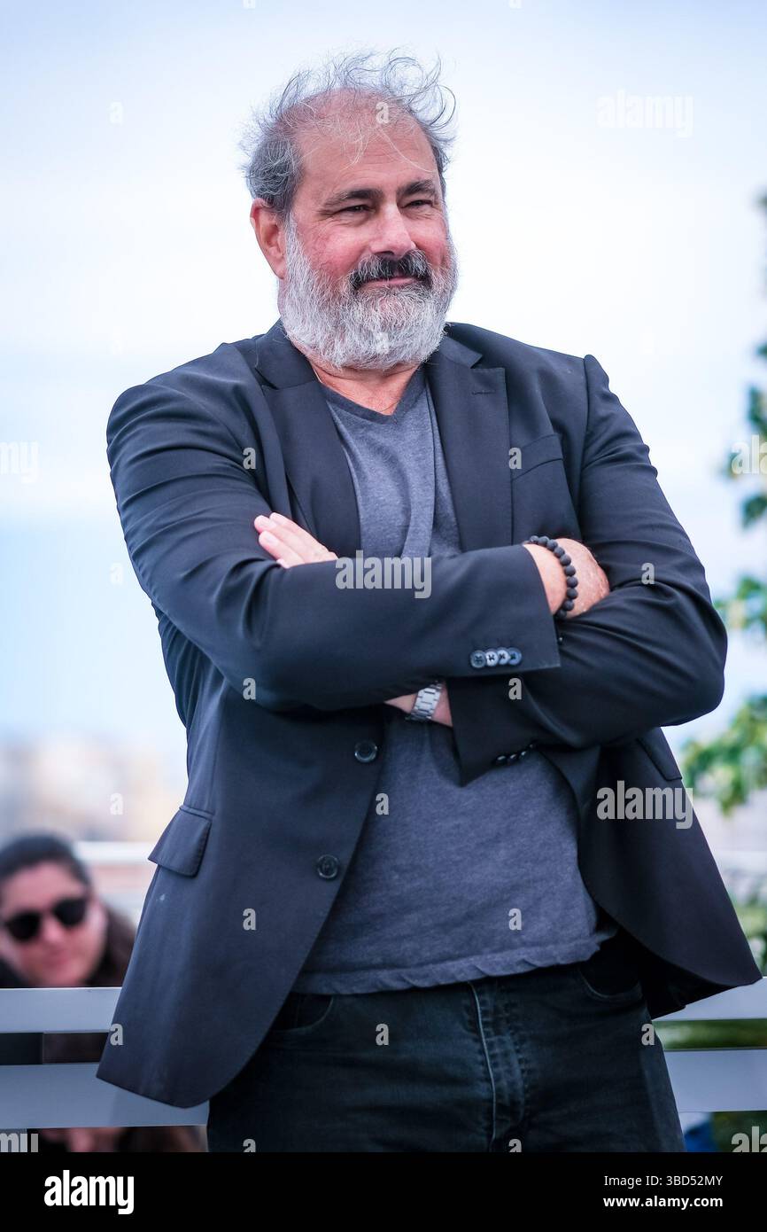 Cannes France 22nd May 2025 Gustave Kervern Seen At The Photocall Cannes France 22nd May 2025 Gustave Kervern Seen At The Photocall