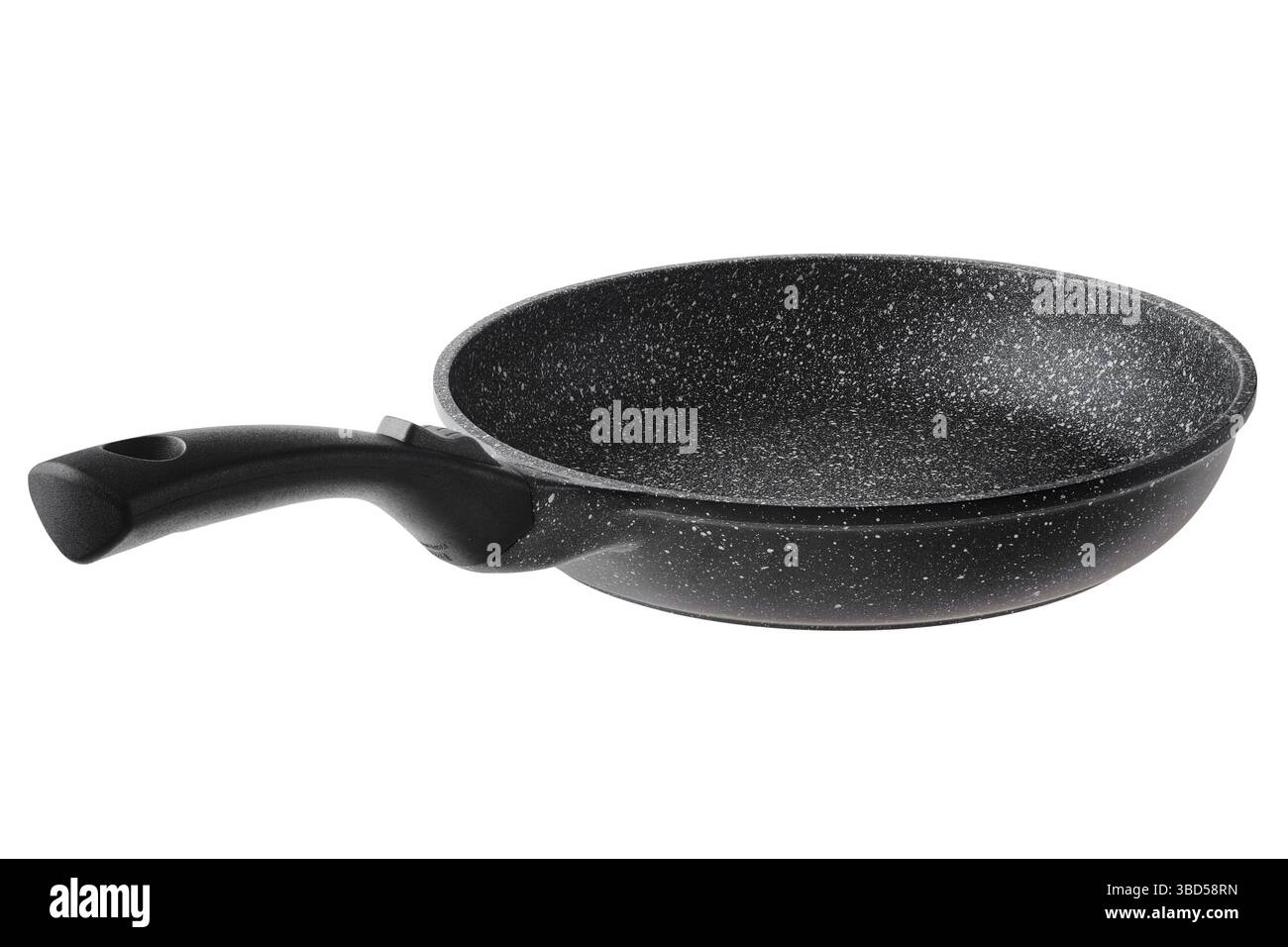 Frying pan with stone non-stick granite coating Stock Photo