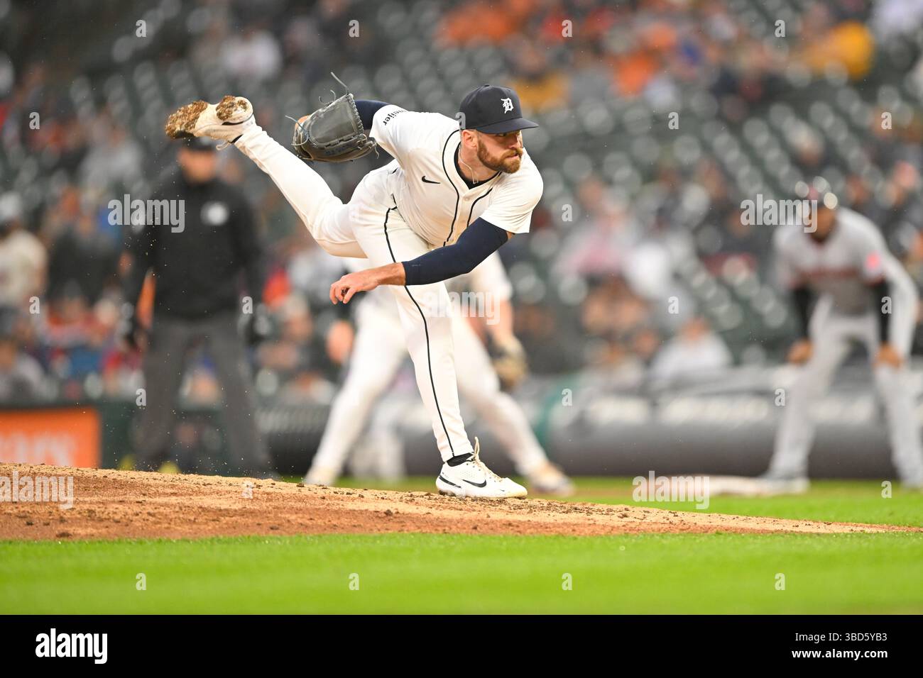 DETROIT, MI - MAY 22: Detroit Tigers relief pitcher Sean Guenther (73 ...