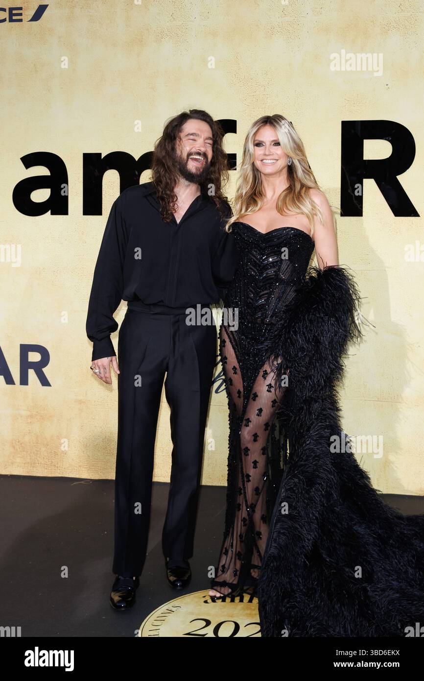 Festival de Cannes - amfAR Gala Tom Kaulitz und Heidi Klum bei der ...