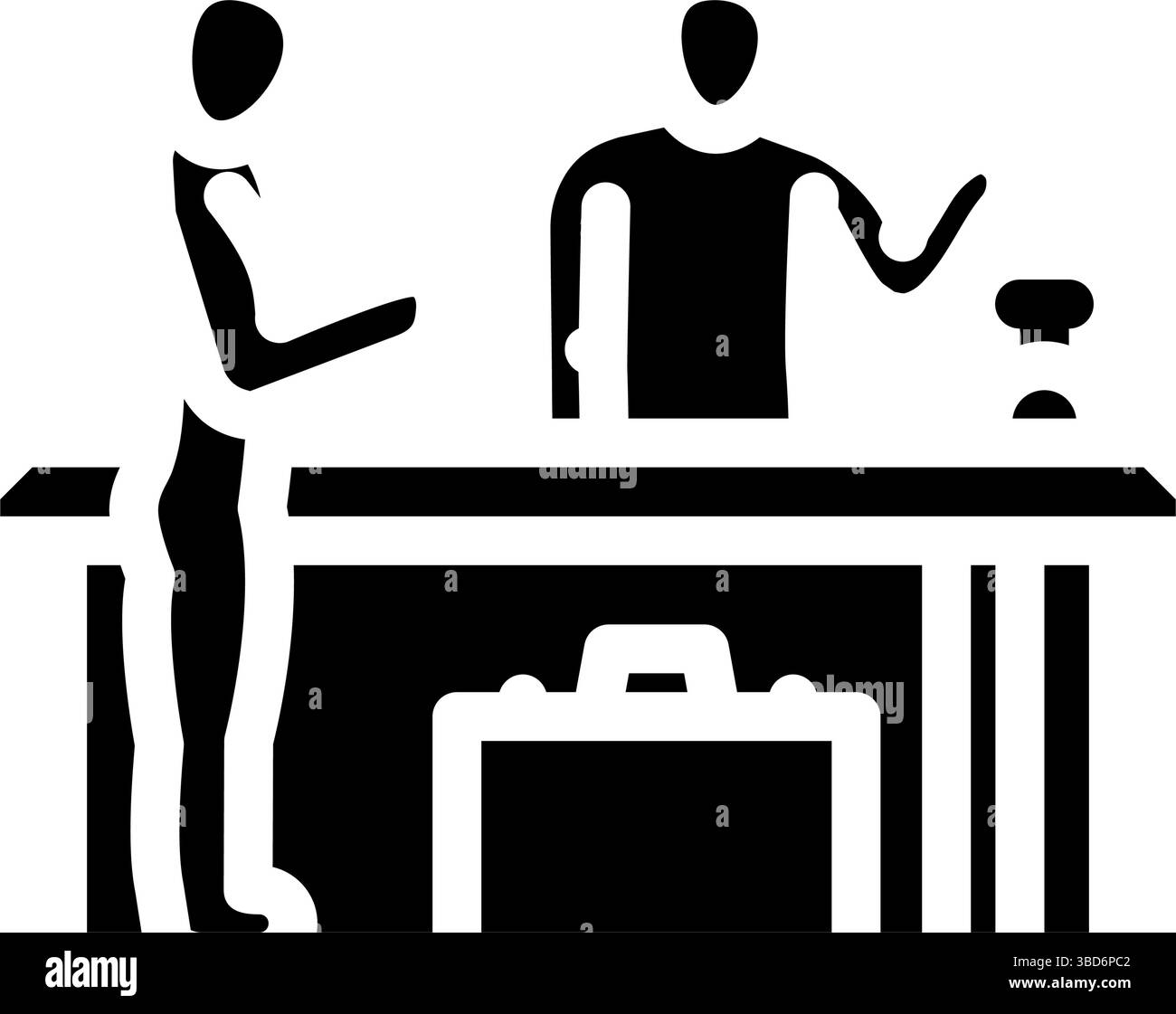 Hotel guest vector illustrations hi-res stock photography and images ...