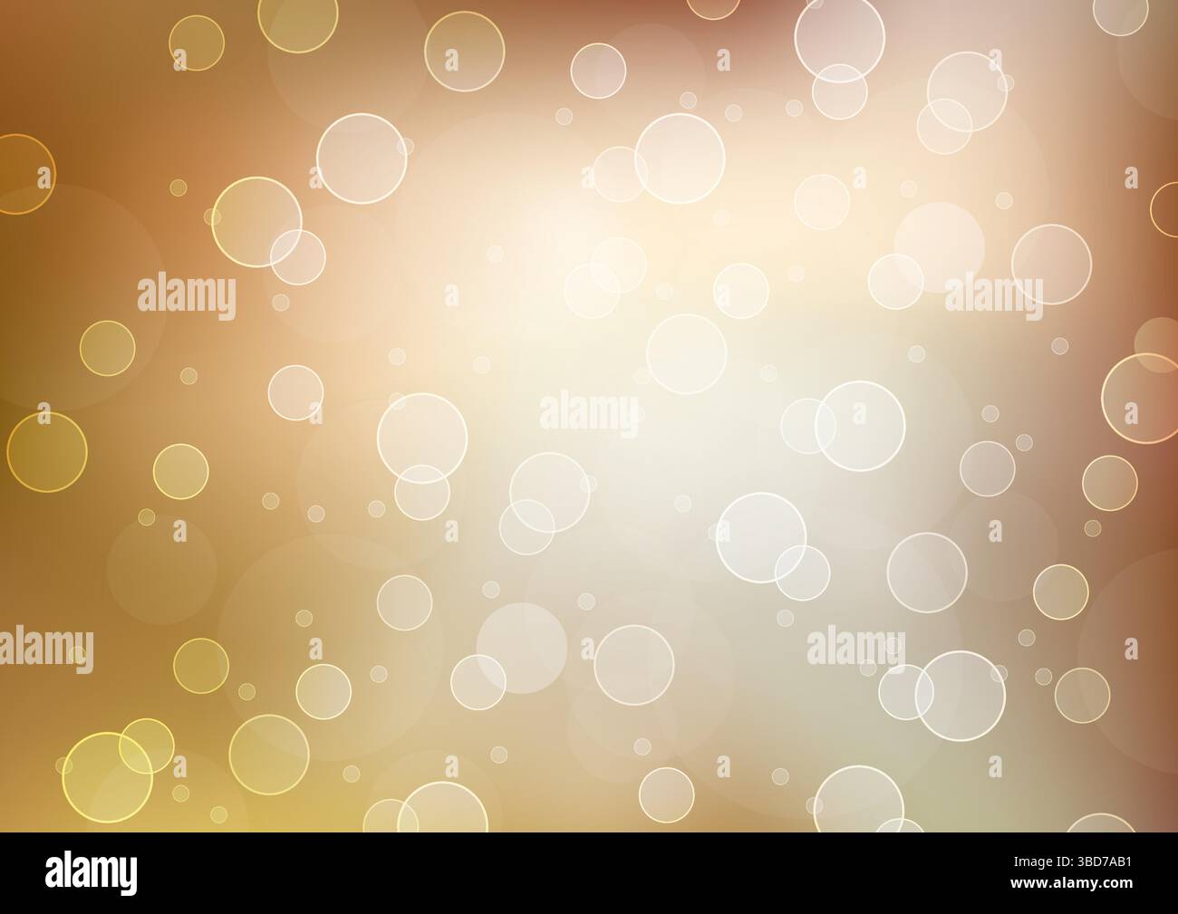 Abstract Bokeh Lights Background with Multicolored Circles and Gradients Stock Vector