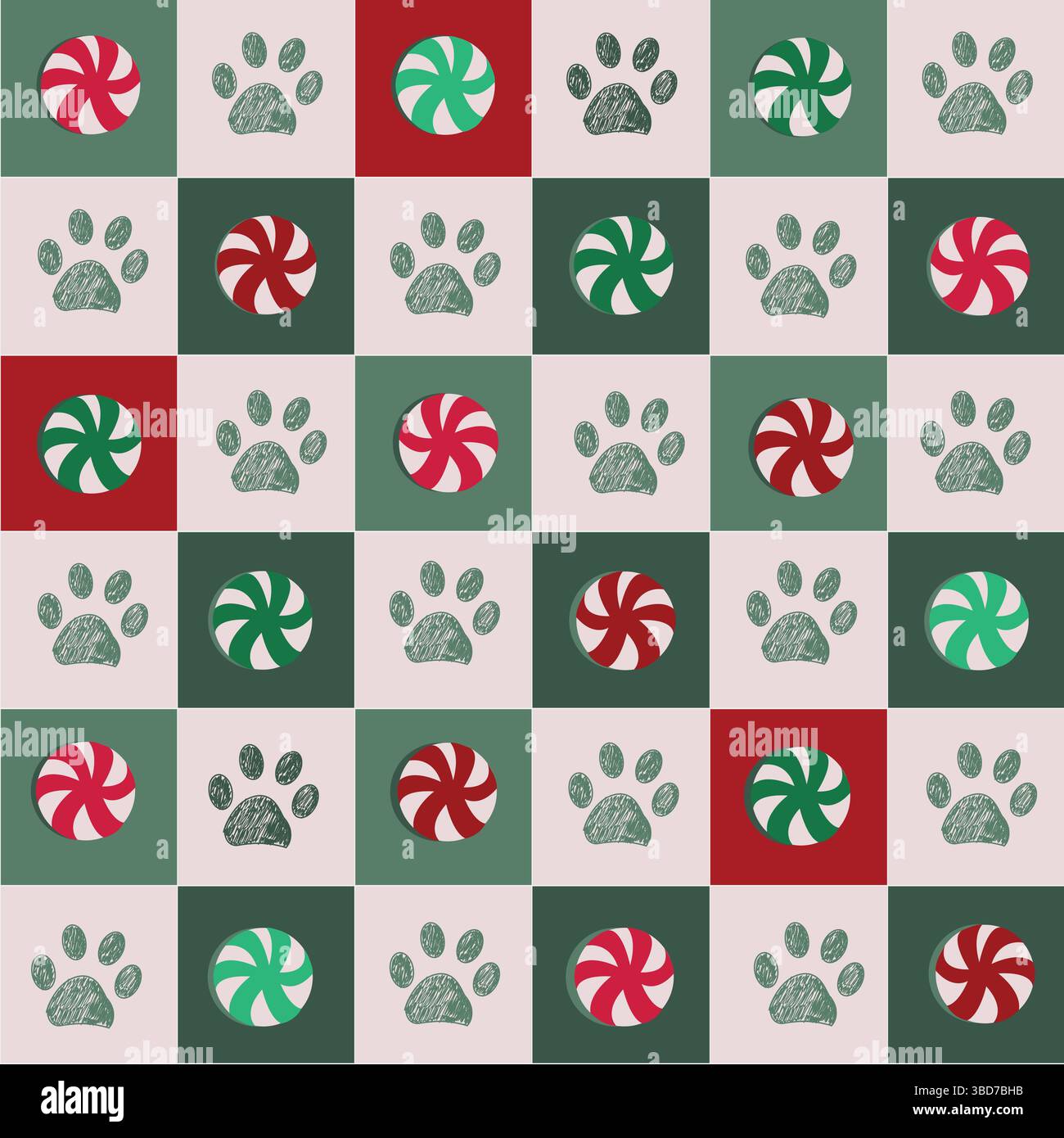 Cute red green candy Stock Vector Images - Alamy