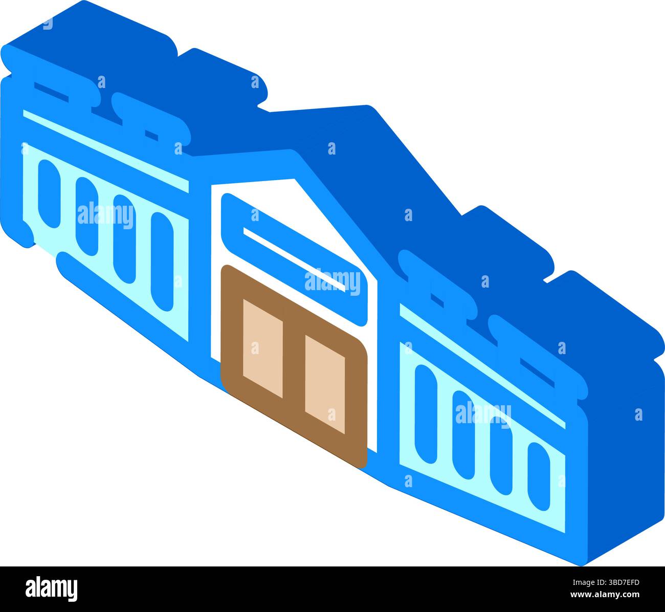 megastore shop isometric icon vector illustration Stock Vector Image ...
