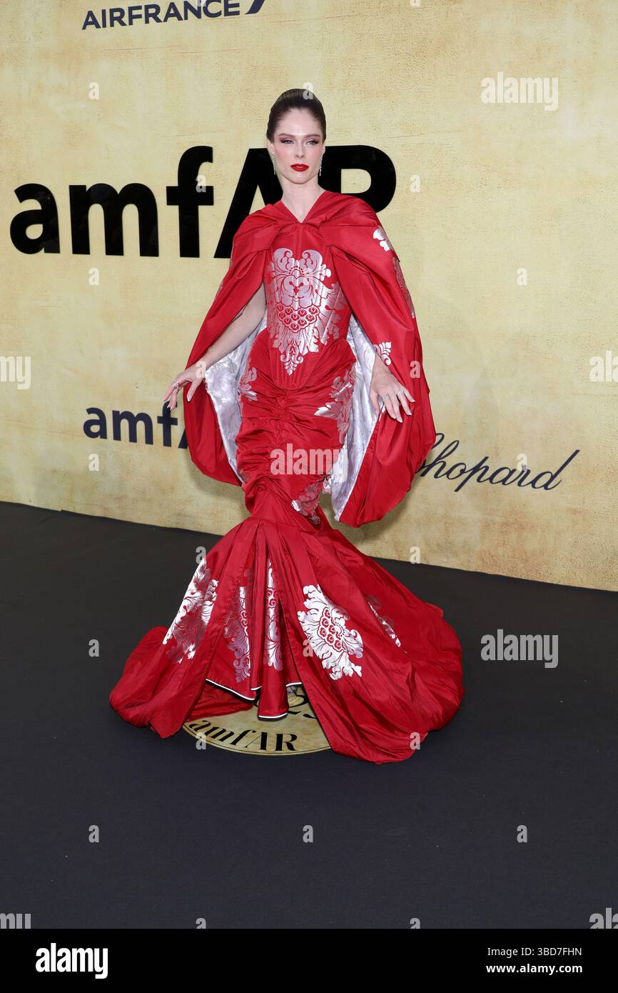 Cannes, France. 23rd May, 2025. Coco Rocha attends the amfAR Gala ...