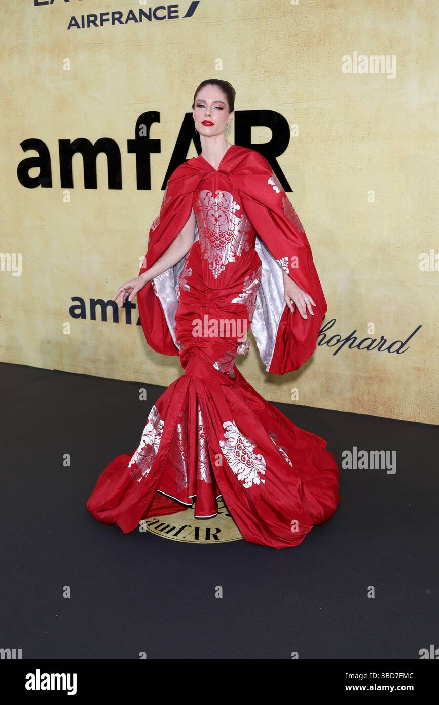 Cannes, France. 23rd May, 2025. Coco Rocha attends the amfAR Gala ...