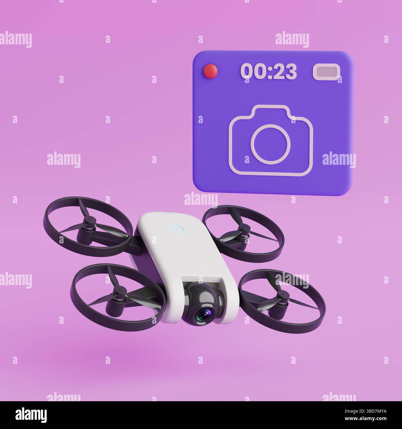 Camera recording interface timer hi-res stock photography and images ...