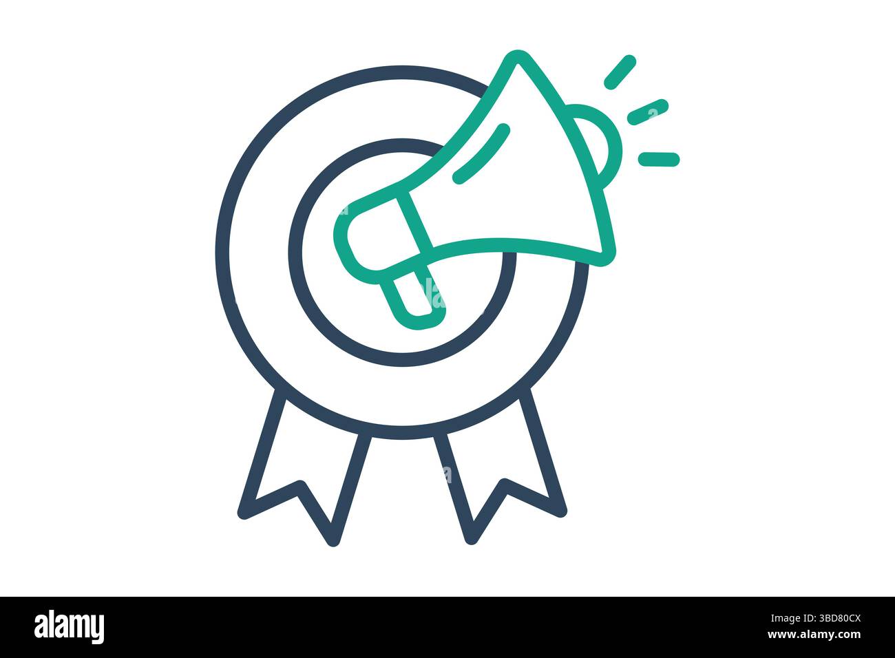 Promotion icon. line icon style. icon related to branding. business ...