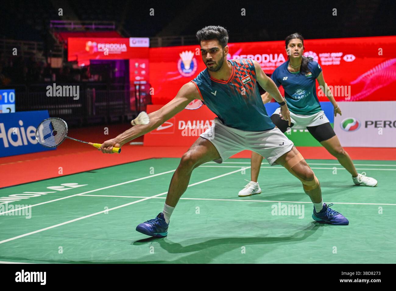 Kuala Lumpur, Malaysia. 23rd May, 2025. Dhruv Kapila (L)/Tanisha Crasto ...