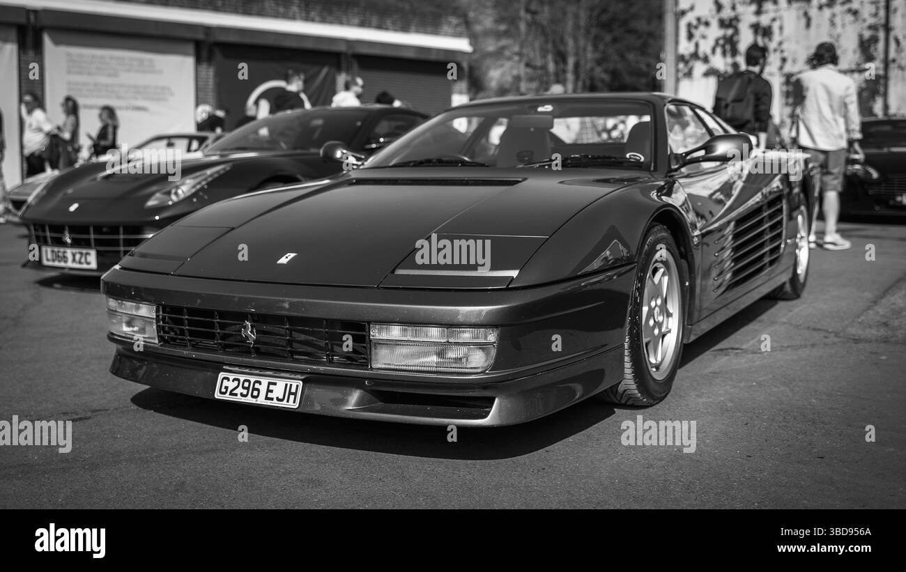 H*5様 90s Ferrari graphic photo S/S T shi Vintage 90s FERRARI F40 GTO Single Stitch T SHIRT 80s CAR