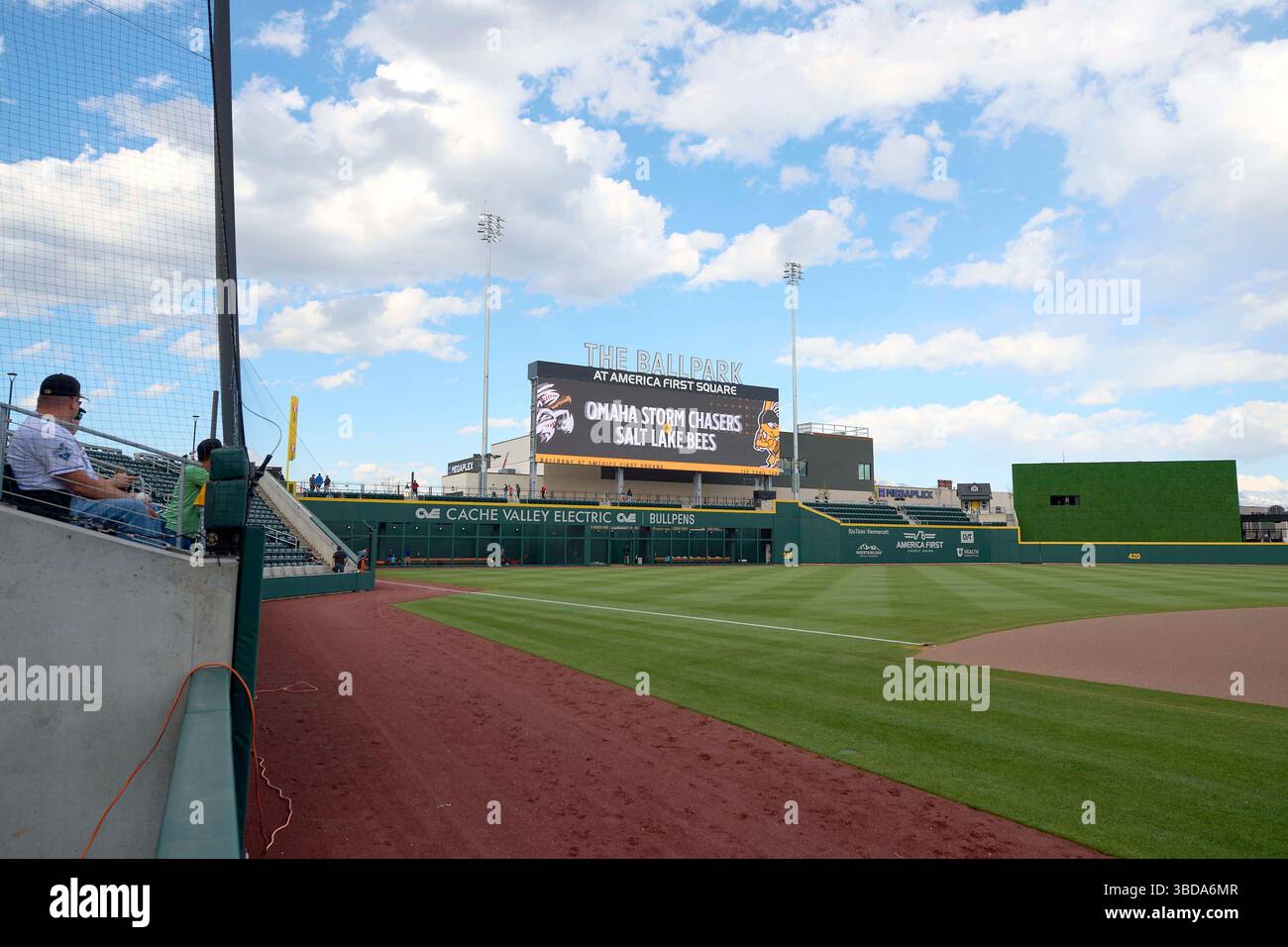A view of The Ballpark at America First Square, new home of the Salt ...