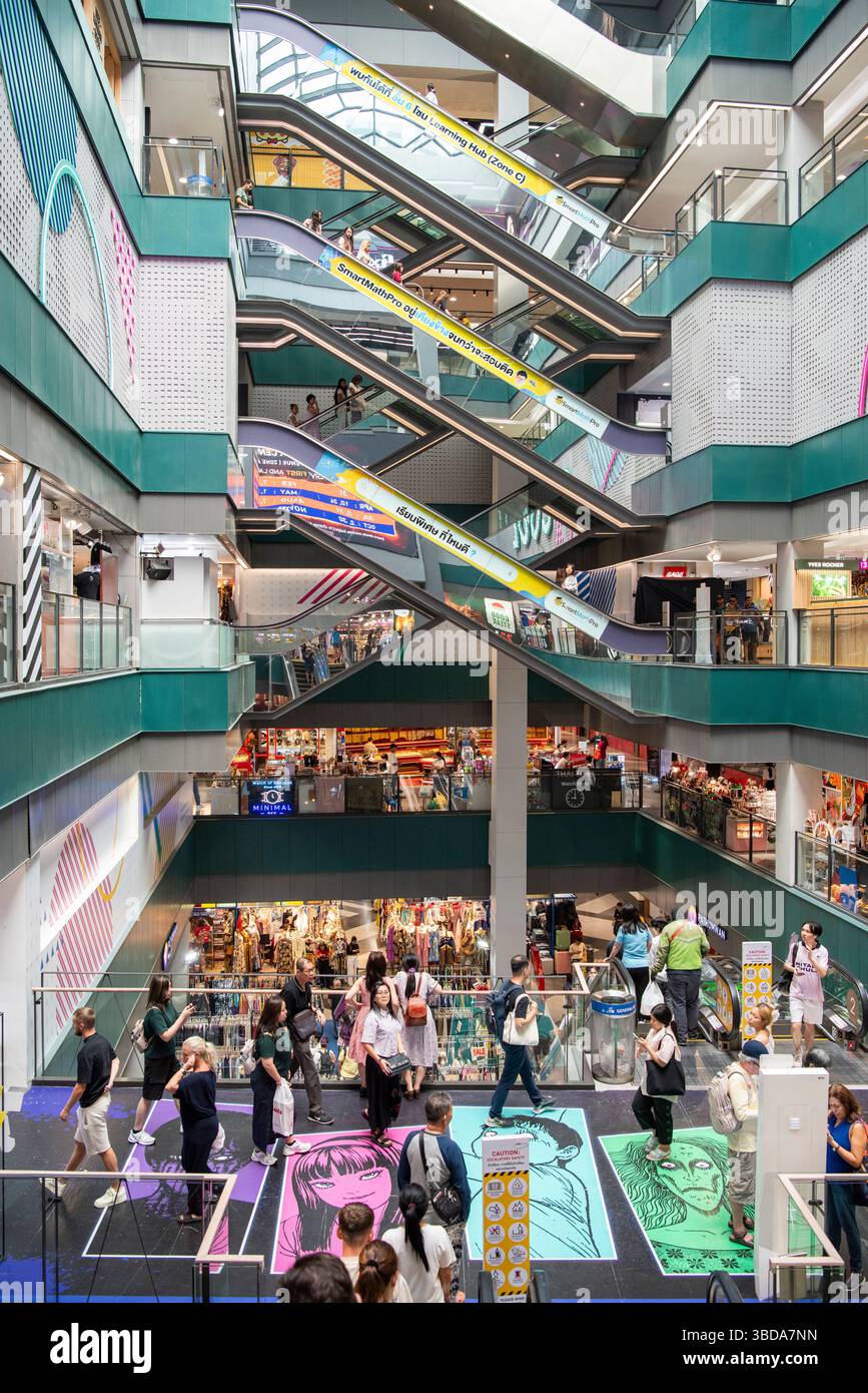 Inside the Shopping Mall MBK Centre at Siam Square in the City of ...