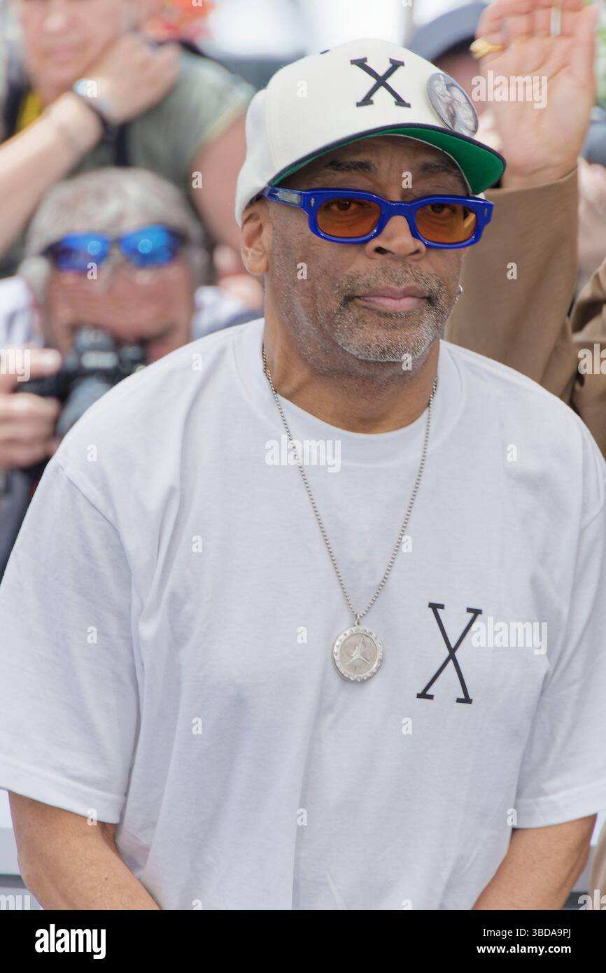 Spiiker Rapper Cannes, France. 19th MaY, 2025. Director Spike Lee and Rapper ASAP ...