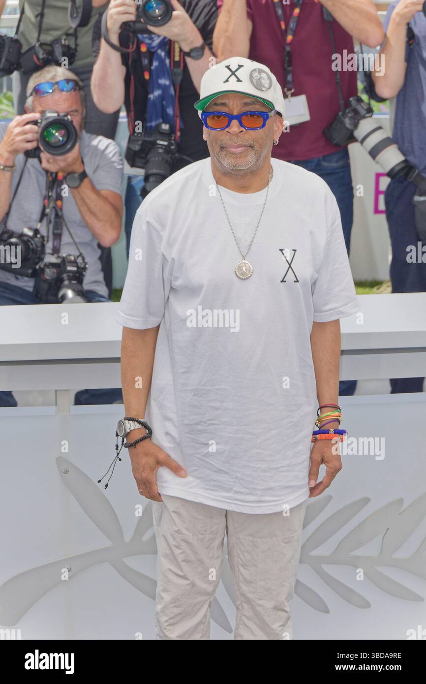 Cannes, France. 19th MaY, 2025. Director Spike Lee and Rapper ASAP ...