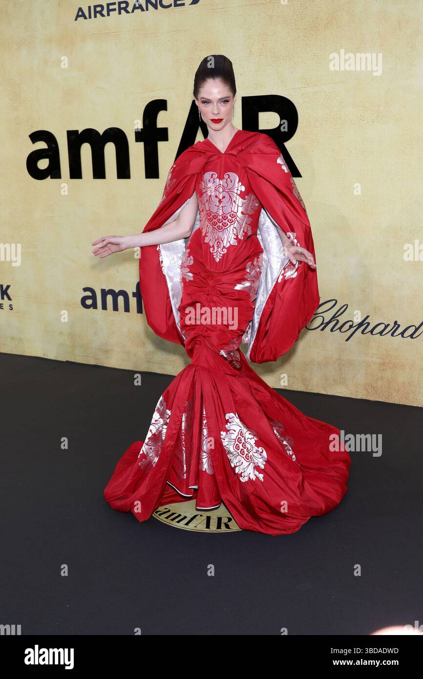 Cannes, France. 22nd May, 2025. Coco Rocha attends the amfAR Gala ...