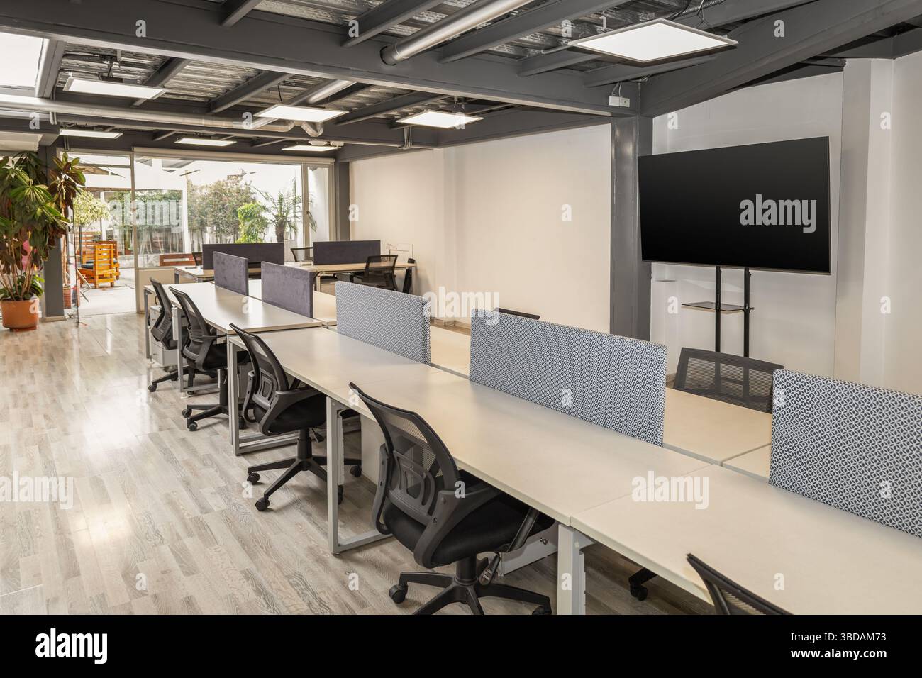 Multiple Table Work Space Featuring multiple tables hi-res stock photography and images - Alamy