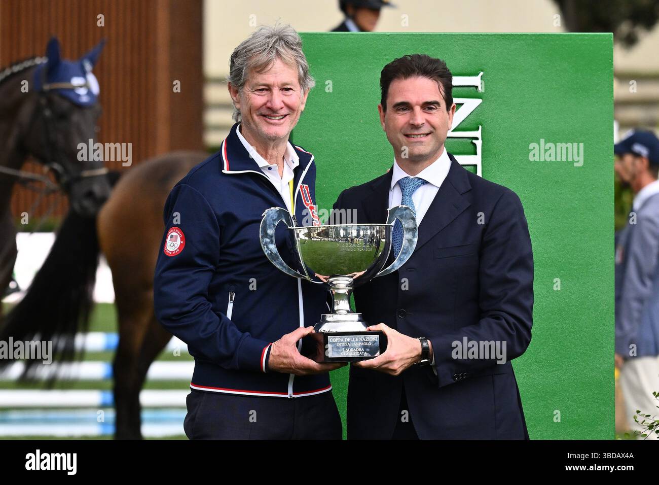 Rome, Italy. 23rd May, 2025. Robert Ridland (USA) during the 92Â° CSIO ...