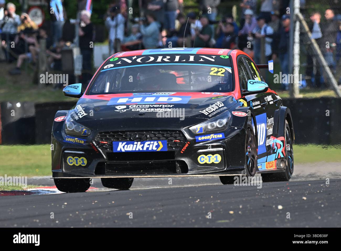 Chris Smiley, Hyundai i30N, Restart Racing, 2025 Kwik Fit Rounds 4, 5 ...