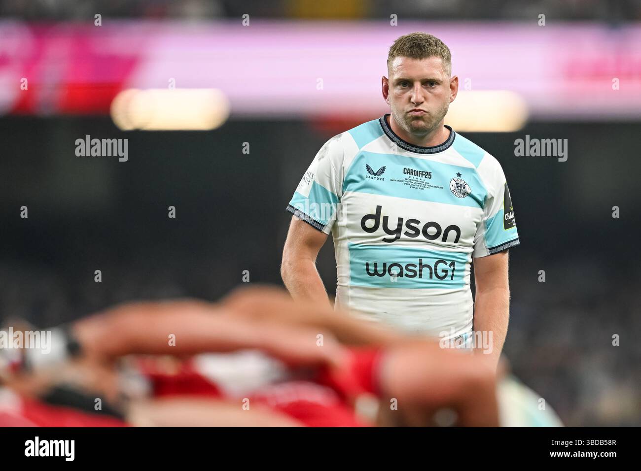 Fin Rusell Rugby Cardiff, UK. 23rd May, 2025. Finn Russell of Bath during the Bath Rugby ...