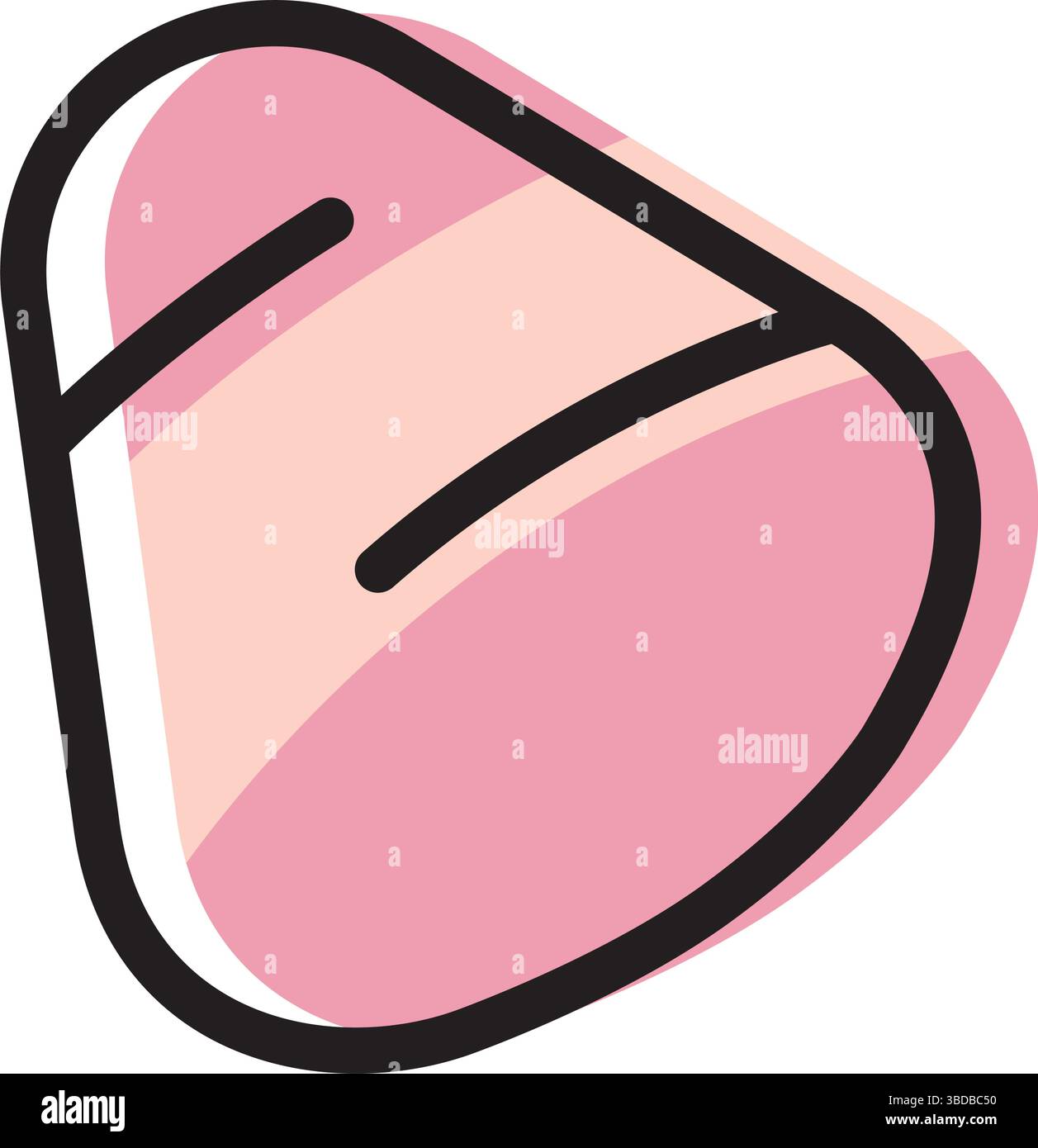 Classic candy corn icon. Vector Stock Vector Image & Art - Alamy