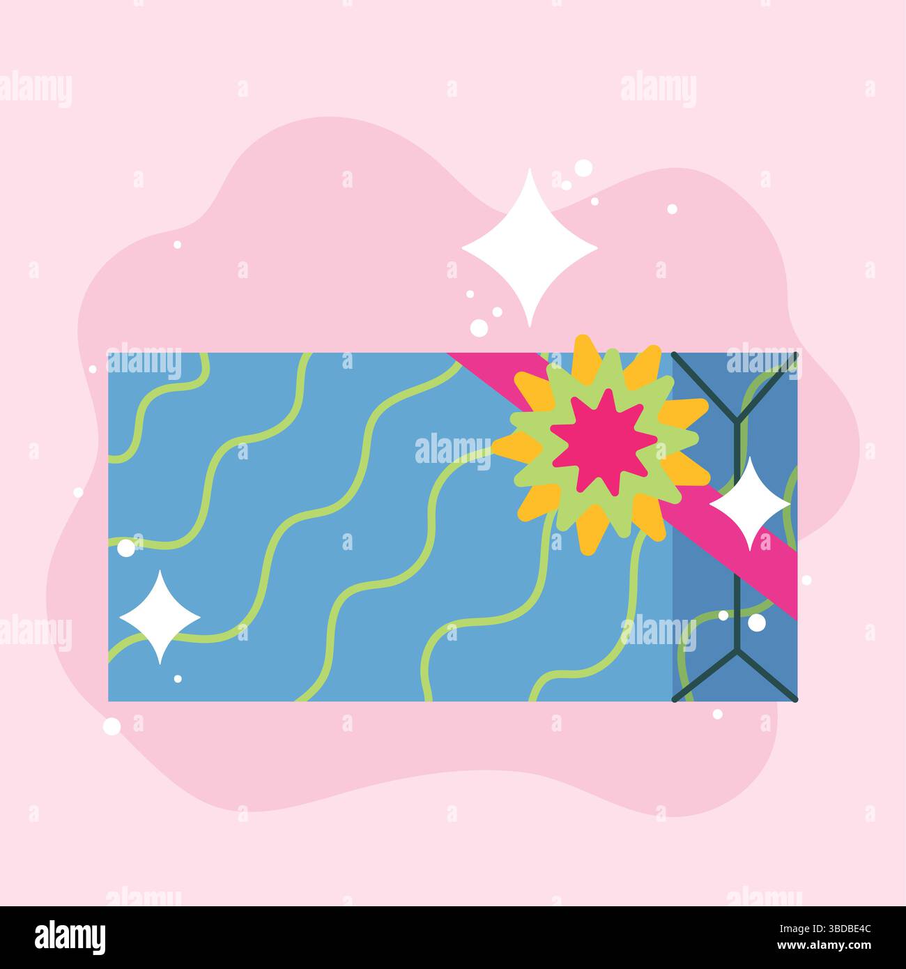 Colorful gift box design. Vector Stock Vector Image & Art - Alamy