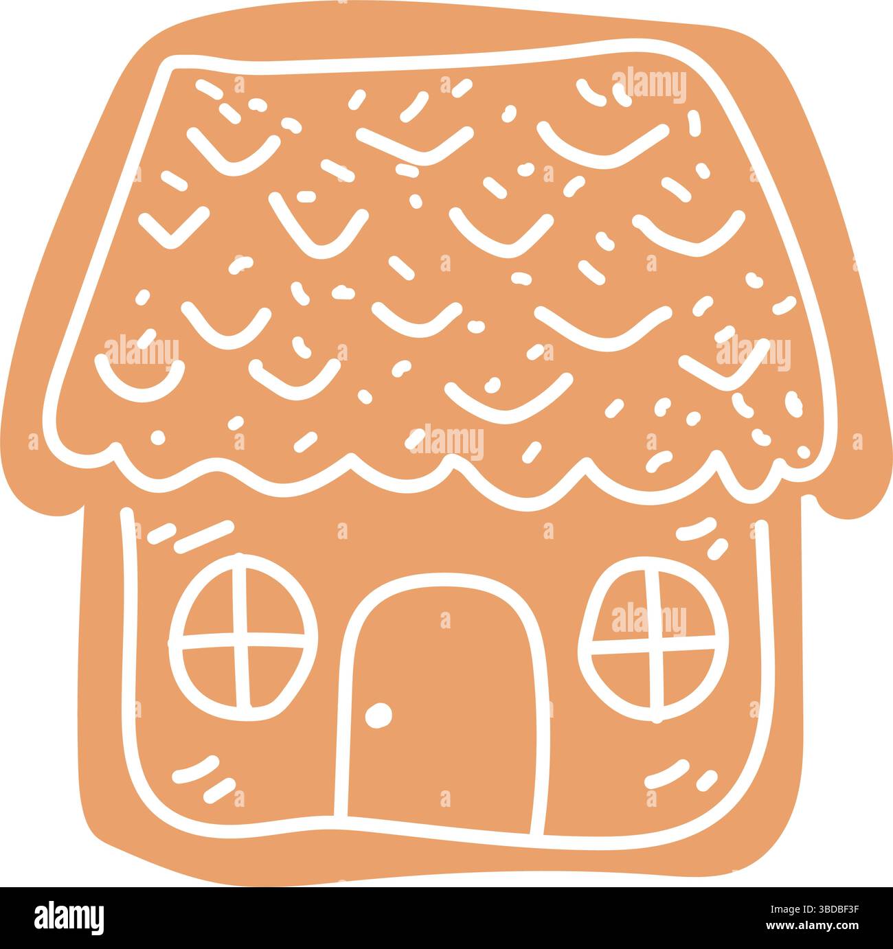 Simple Gingerbread House Art Vector Stock Vector Image Art Alamy Simple gingerbread house art vector stock vector image art alamy