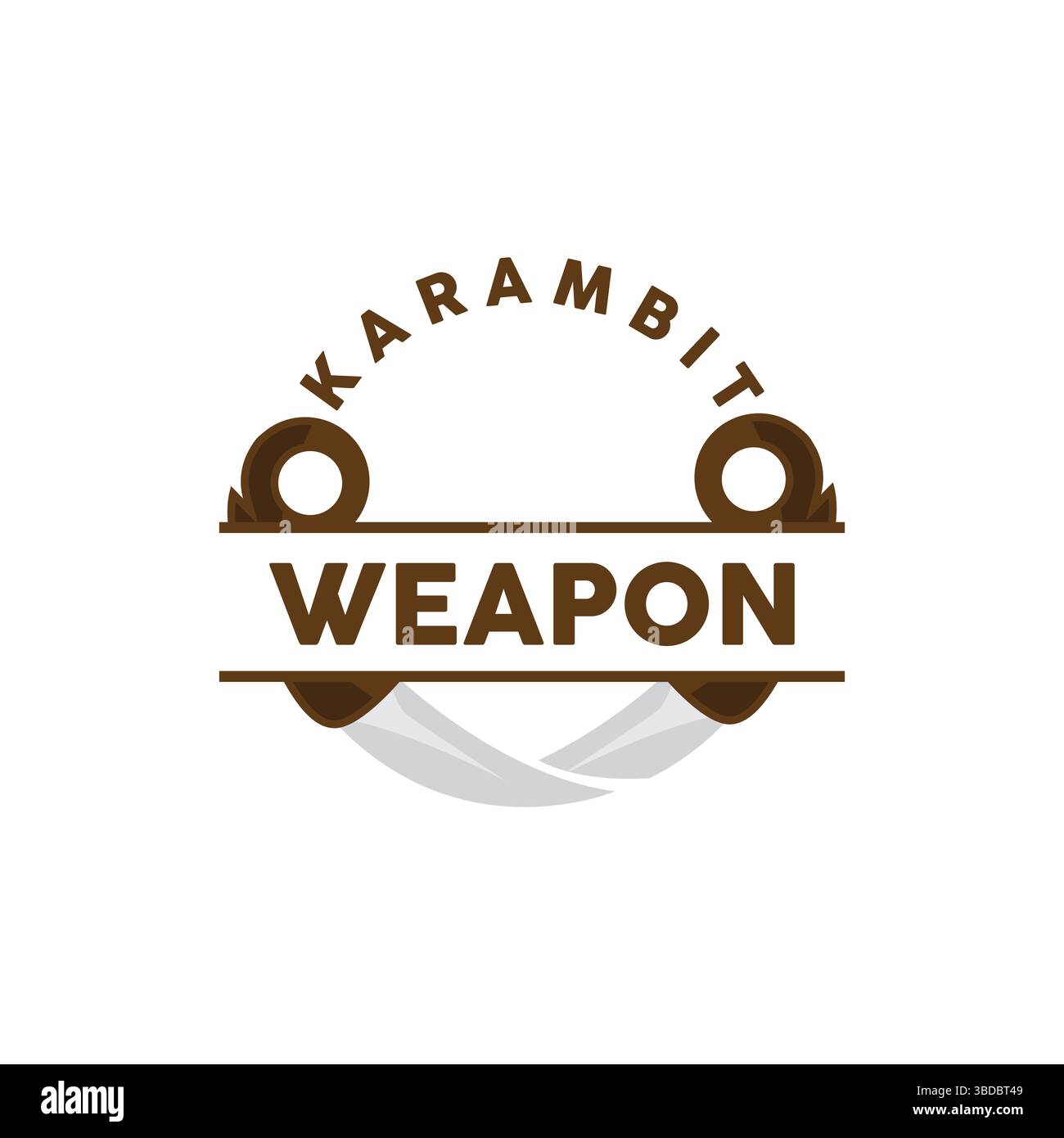 Weapon Logo, Traditional Weapon Karambit Vector, Ninja Fighting Tool ...