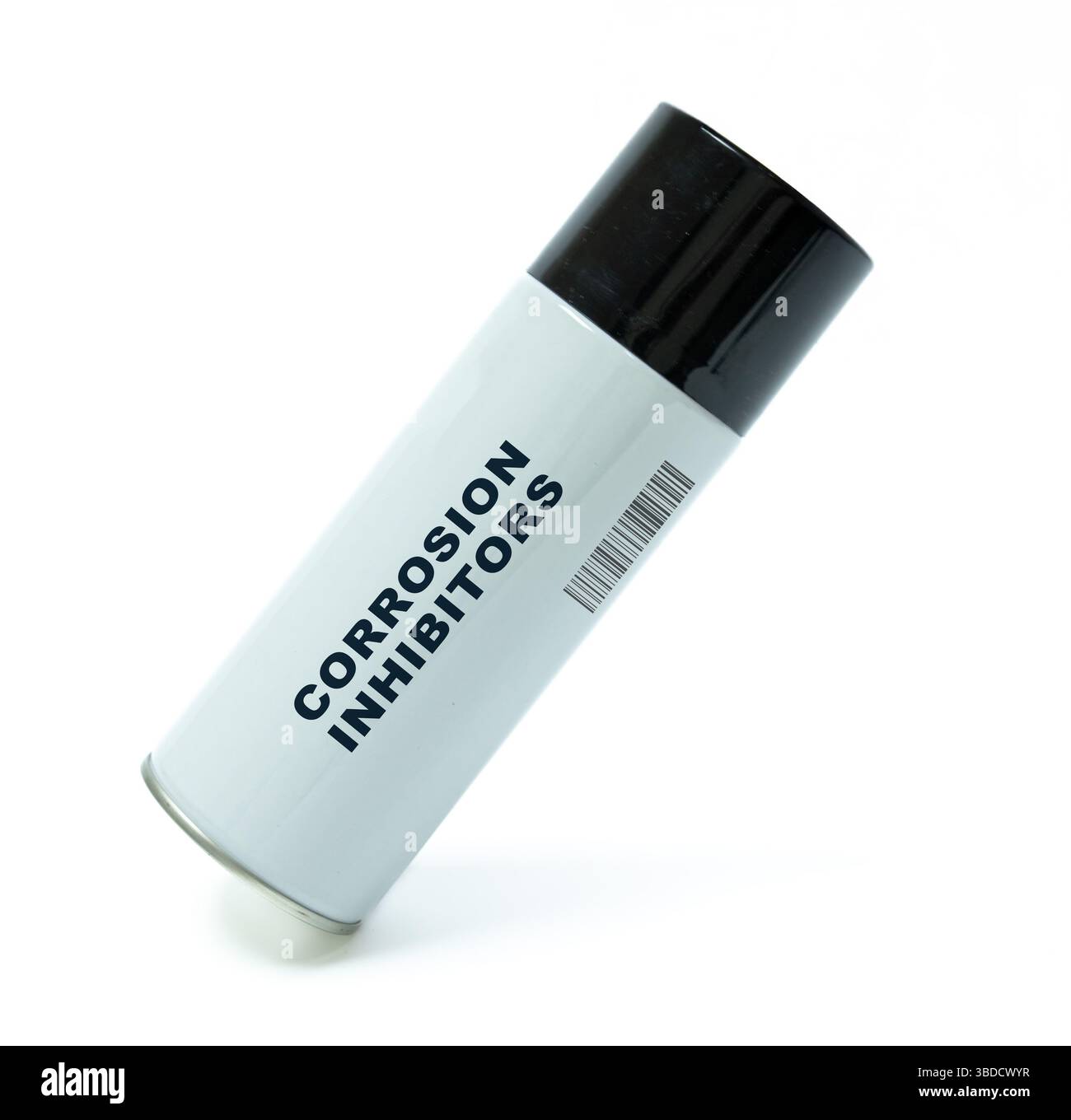 Corrosion inhibitors. Chemical coatings preventing metal degradation. Stock Photo