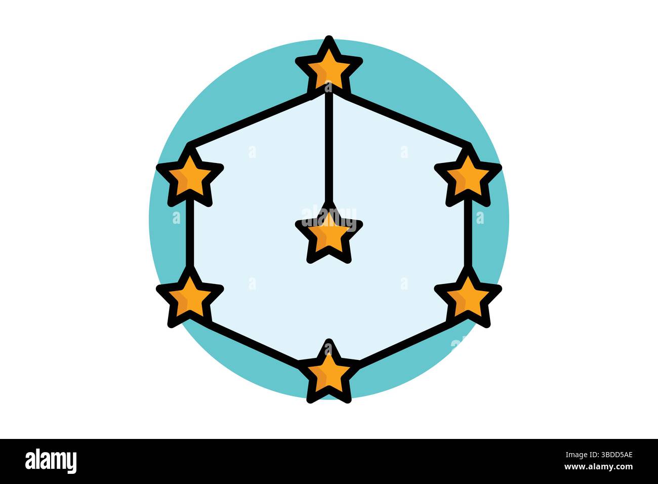 Connection icon. colored outline icon style. icon related to branding. business elements vector illustration Stock Vector