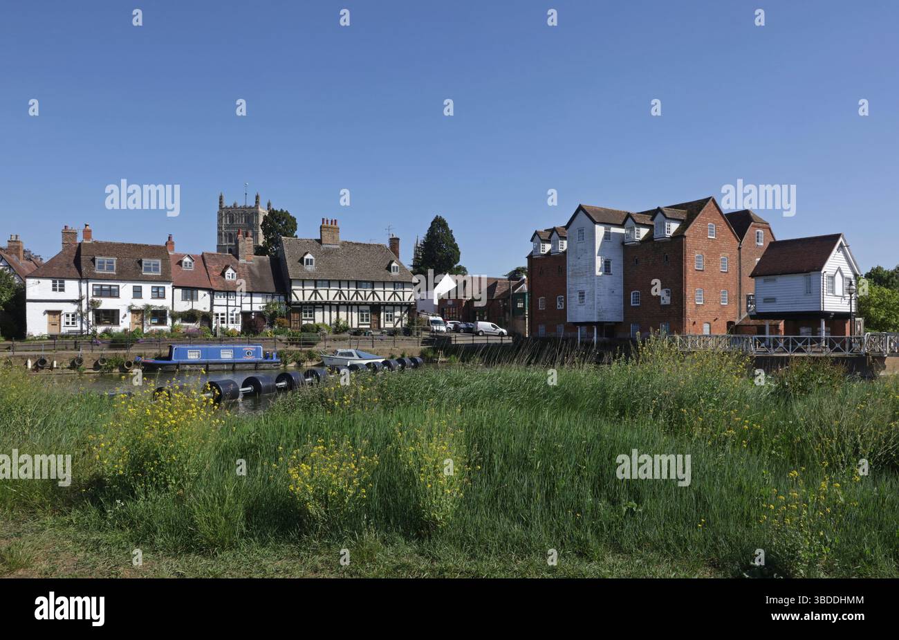 Tewkesbury,Gloucestershire,England Stock Photo