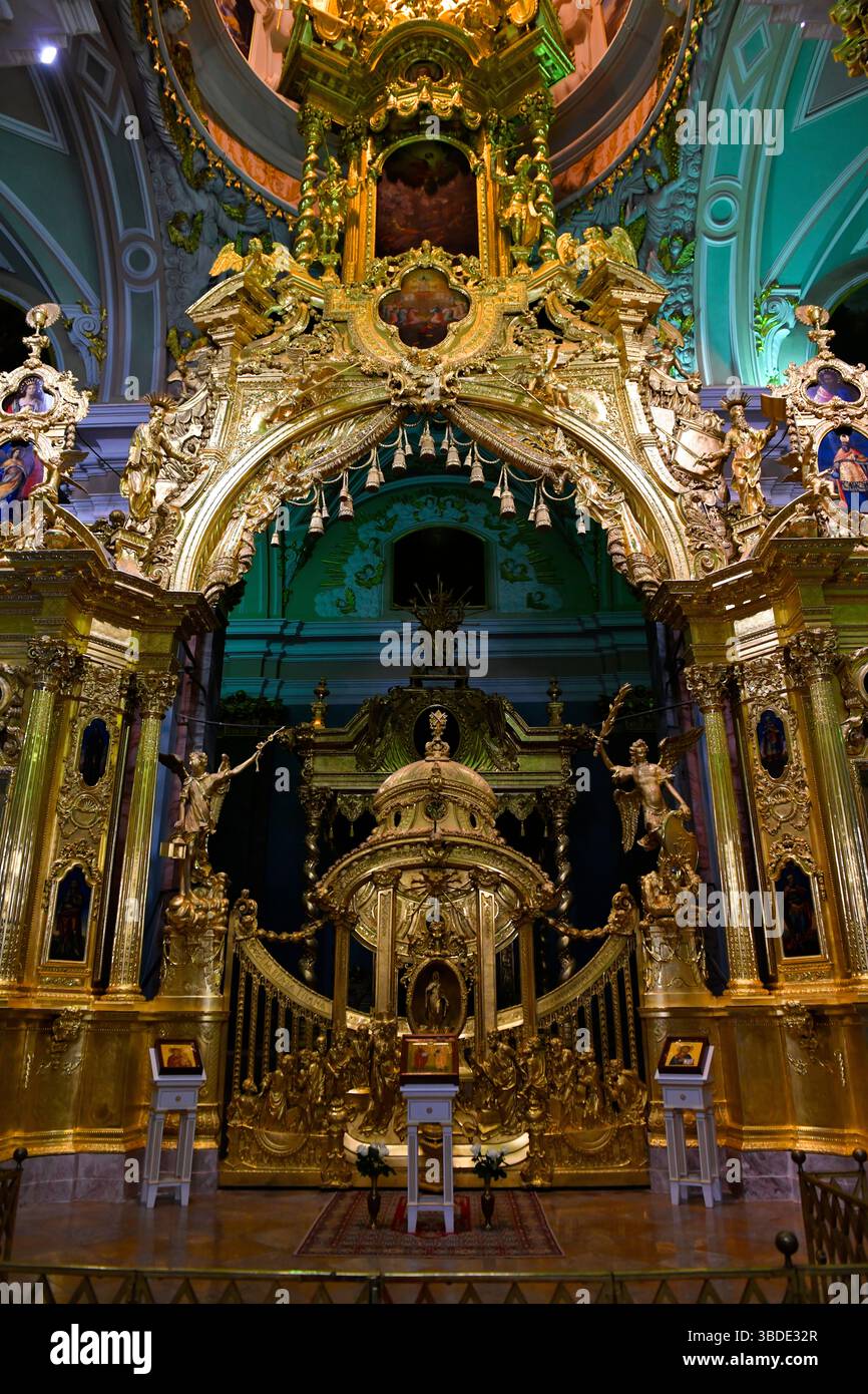 Interior of the Peter and Paul Fortress in St. Petersburg,Russia. Stock Photo