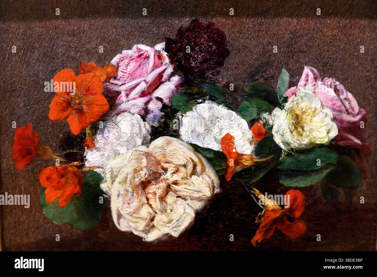 Roses 1883 by Henri Fantin-Latour Stock Photo - Alamy
