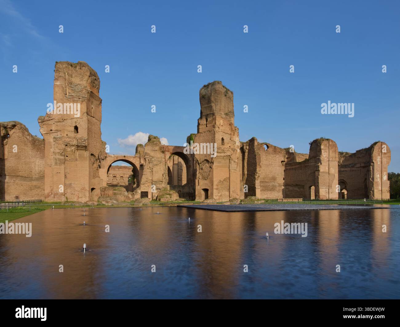 Terme Di Caracalla Baths Of Caracalla Large Archaeological Site In 