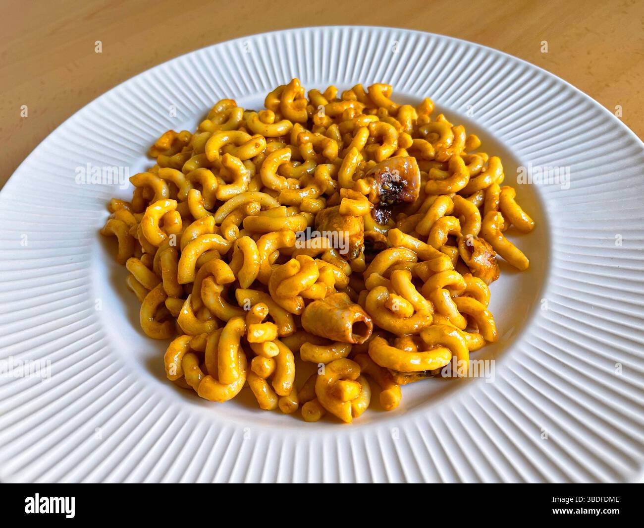 Fideua. Valencia, Spain. - Smartphone Captured Stock Image