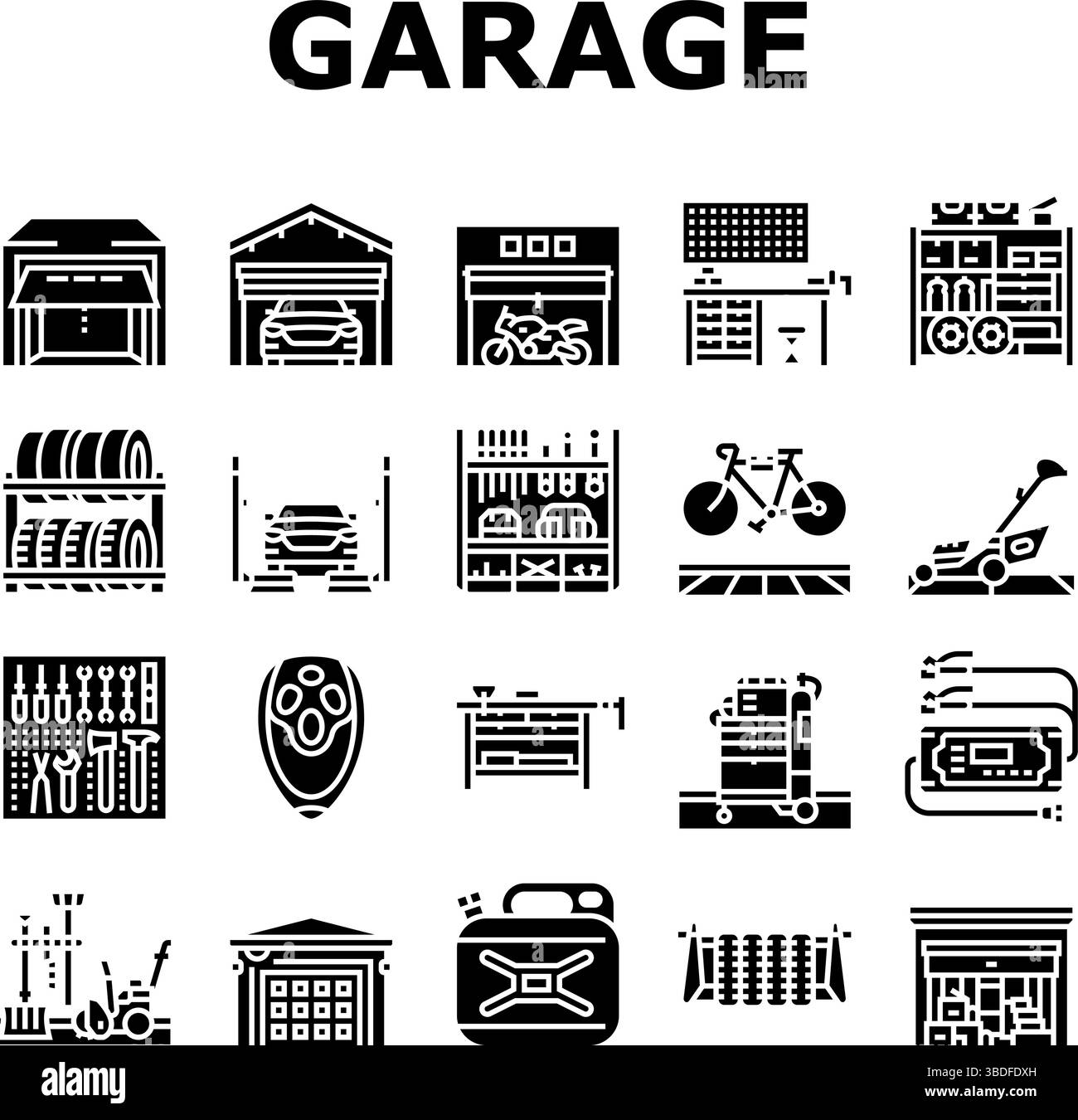 Garage conversion Black and White Stock Photos & Images - Alamy