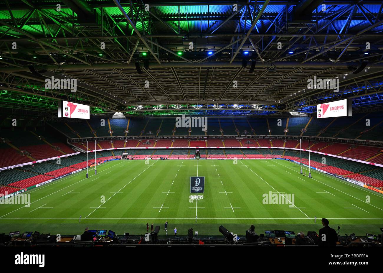 Principality Stadium, Cardiff, UK. 24th May, 2025. Rugby Champions Cup ...