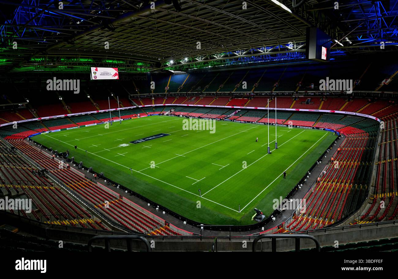 Principality Stadium, Cardiff, UK. 24th May, 2025. Rugby Champions Cup ...