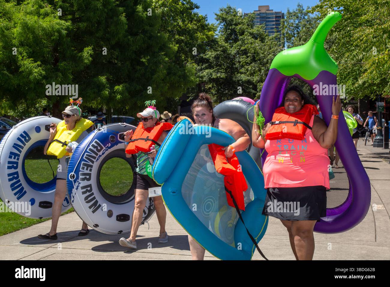 Inflatable eggplant hi-res stock photography and images - Alamy
