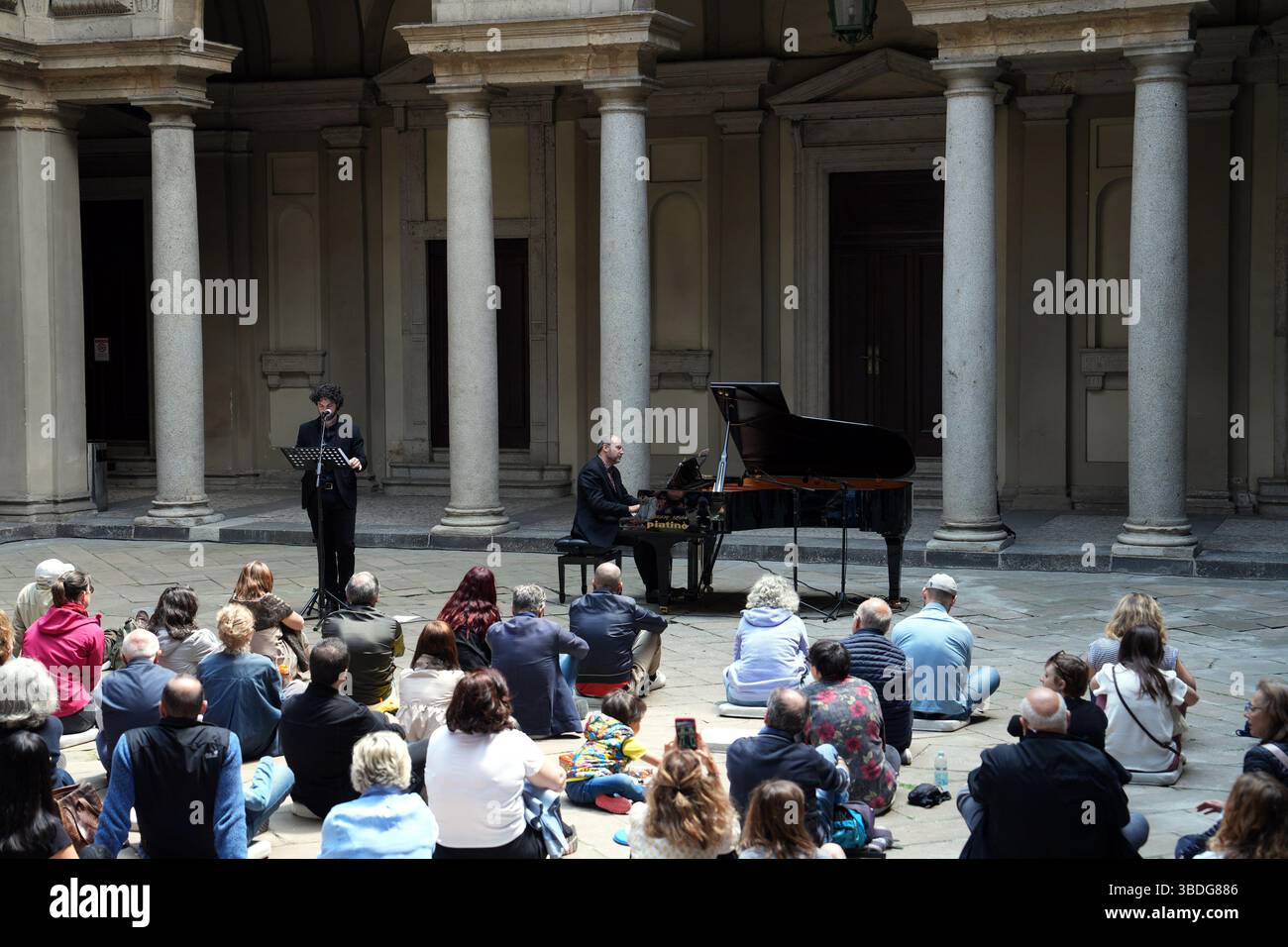 Milan, Italy. 24th May, 2025. Milan, Milan, Piano Ciity Milan with the ...