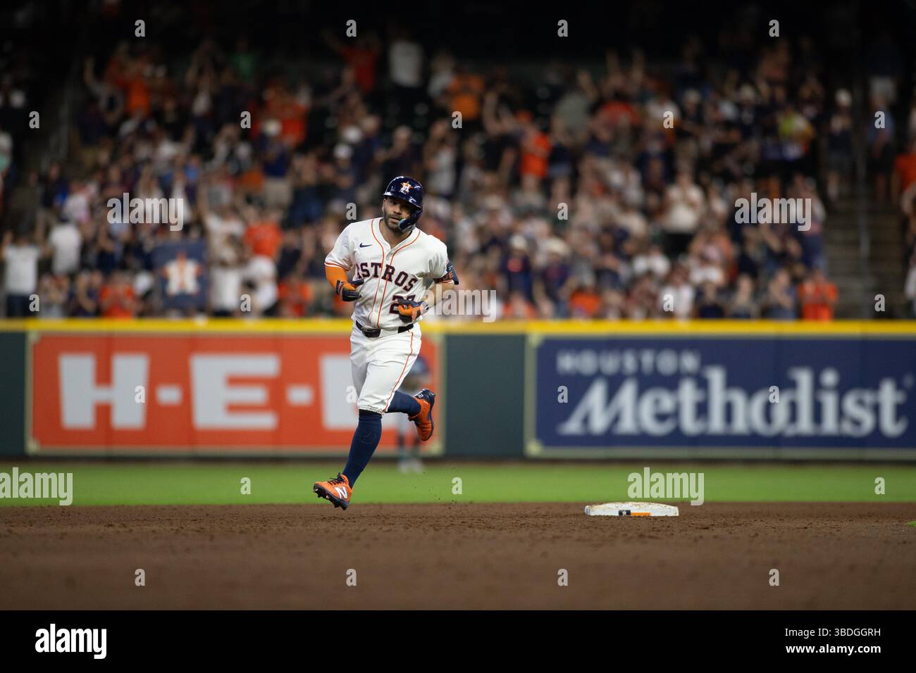 Houston, TX, USA. 22nd May, 2025. Houston Astros outfielder Jose Altuve ...