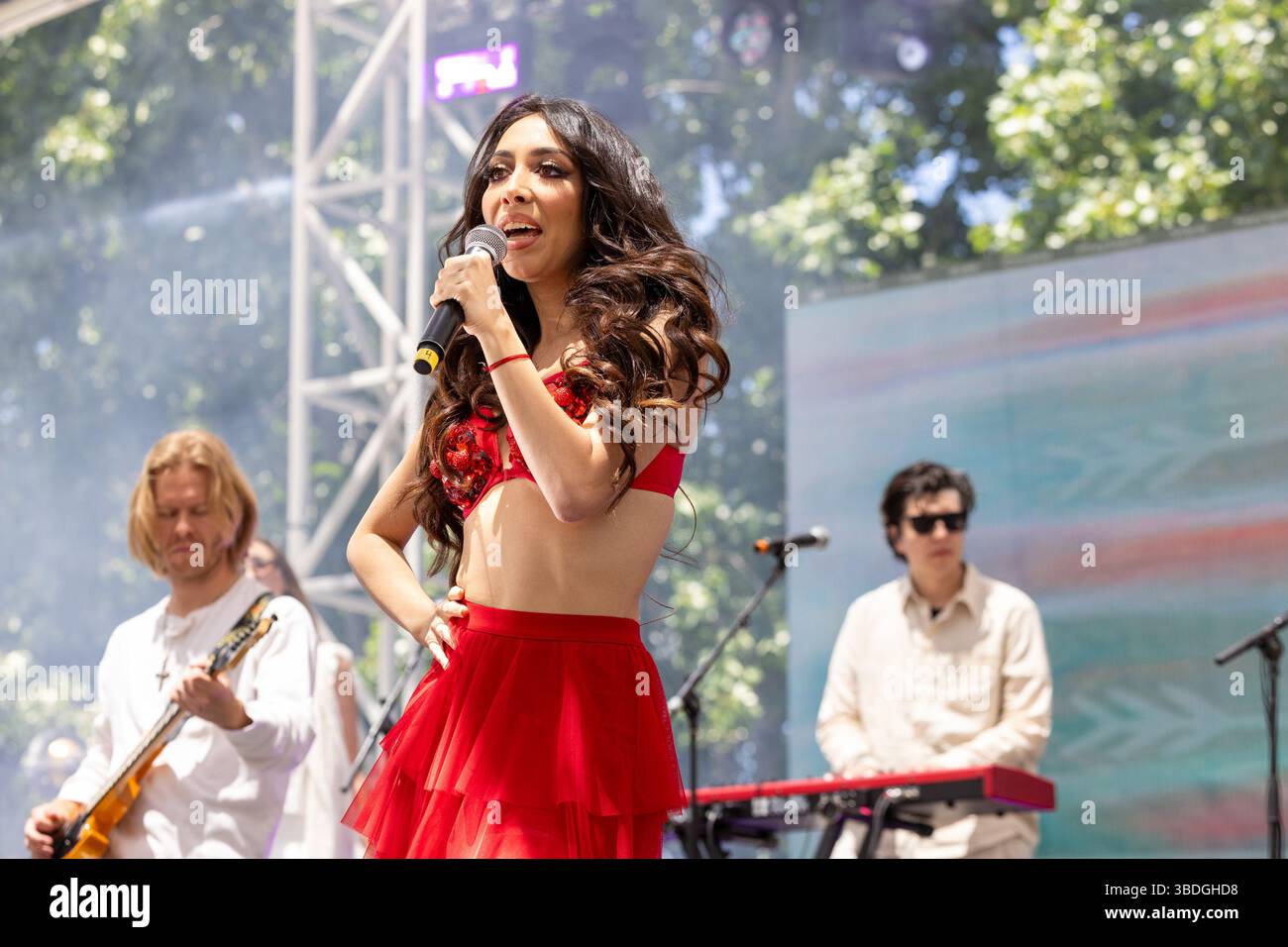 Napa, USA. 23rd May, 2025. Singer Alisun (Alison Solis) during the ...
