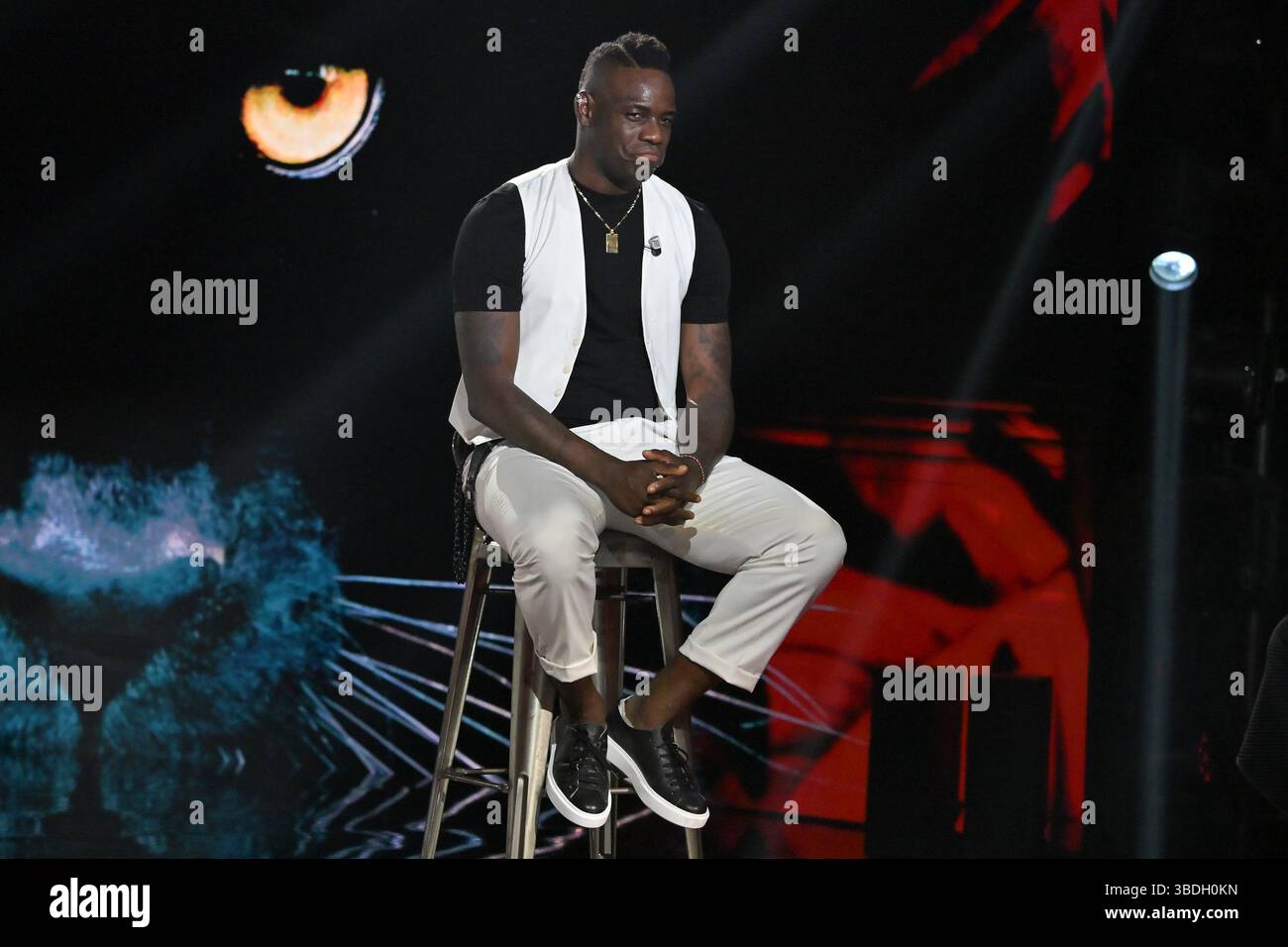 Roma, Lazio. 07th May, 2025. The Italian footballer Mario Balotelli ...
